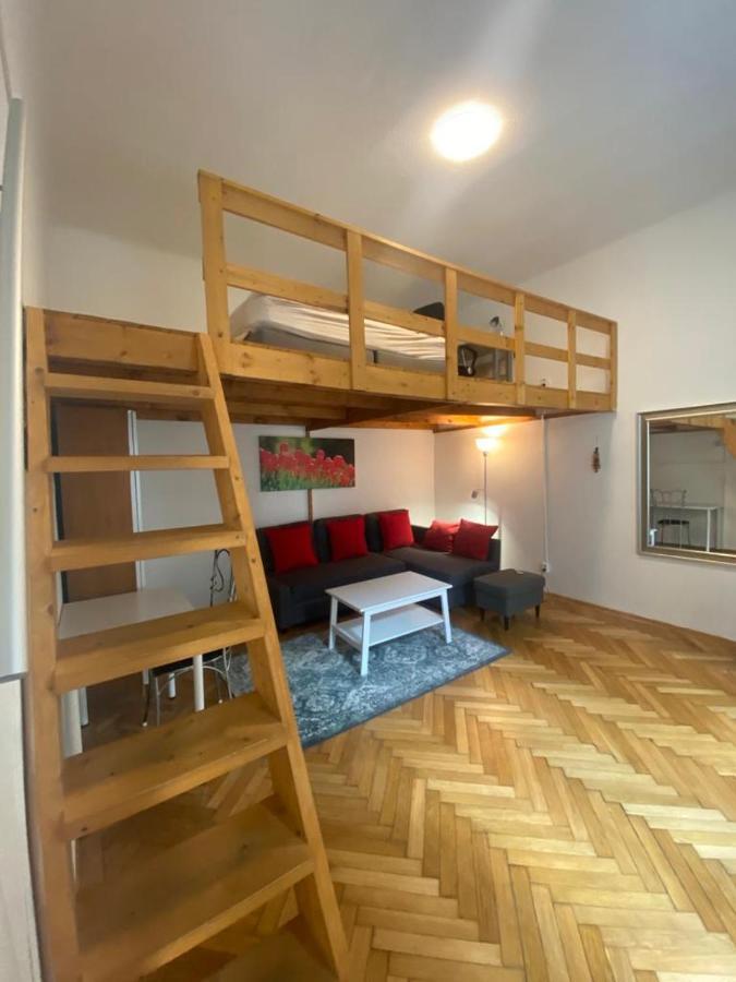Ac With Free Parking At Acacia St, City Center 布达佩斯 外观 照片